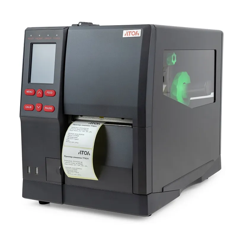 Принтер этикеток АТОЛ TT631 (термо-трансфер, 300 dpi, USB, RS-232, Ethernet) (60101)