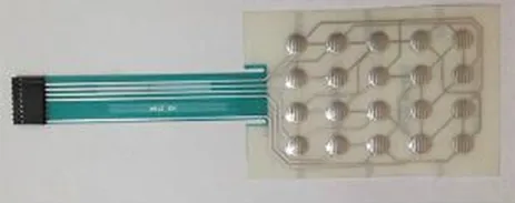 Клавиатура пленочная M-ER 327 LED/LCD (8034)