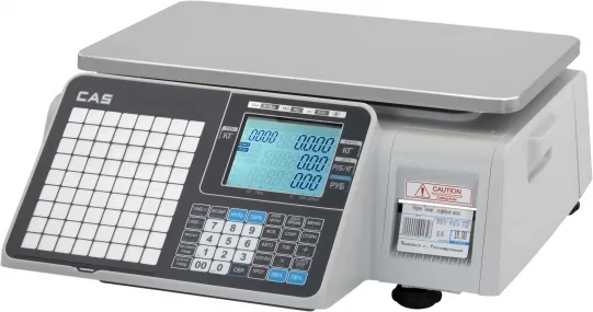 Весы с печатью этикетки CAS CL-3000 J-30B