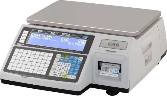 Весы с печатью этикетки CAS CL-3000-06B