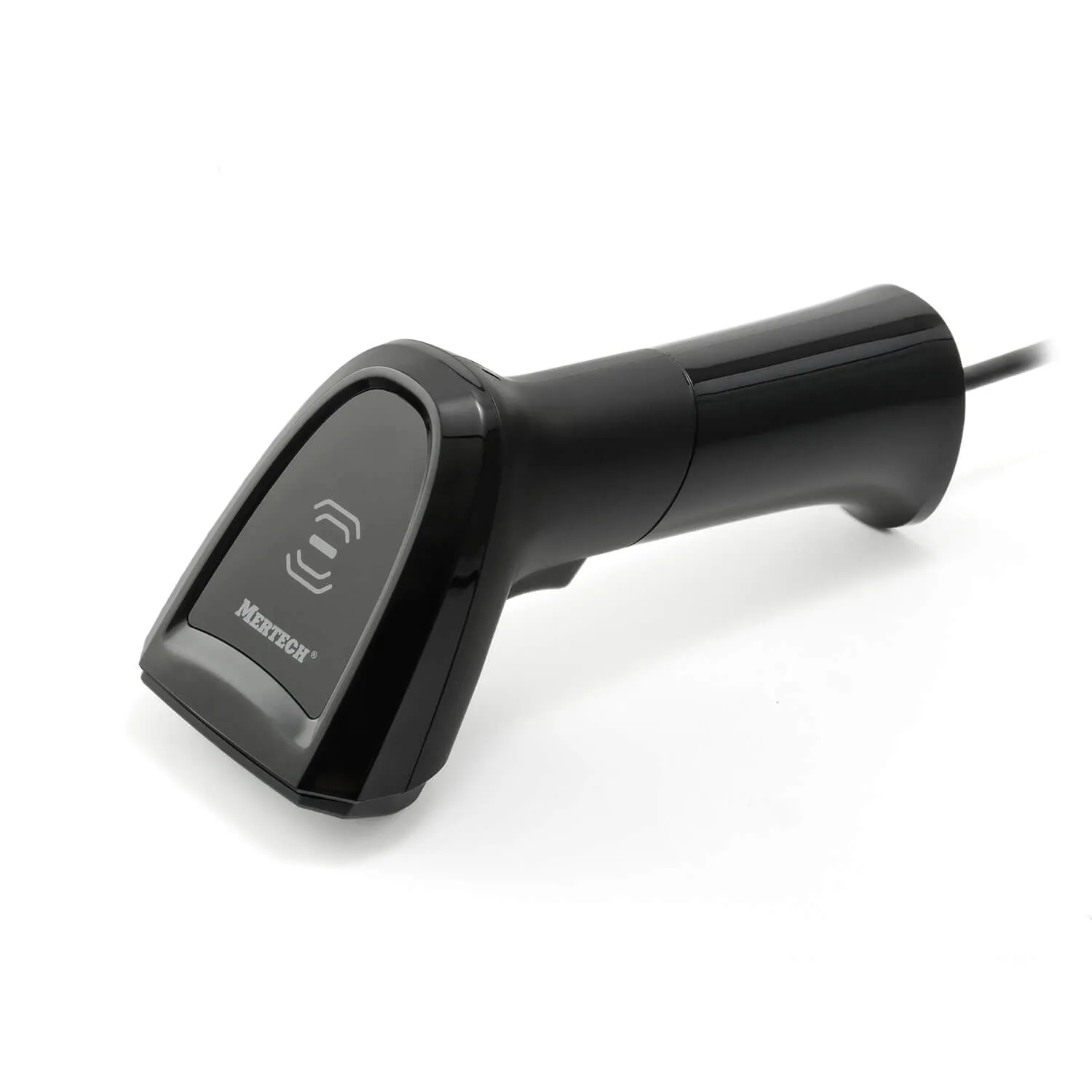 Проводной сканер штрих-кода MERTECH NS031 Ai 2Core P2D USB, USB эмуляция RS232 черный