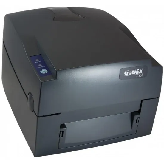 На фото – термотрансферный принтер этикеток GODEX G500