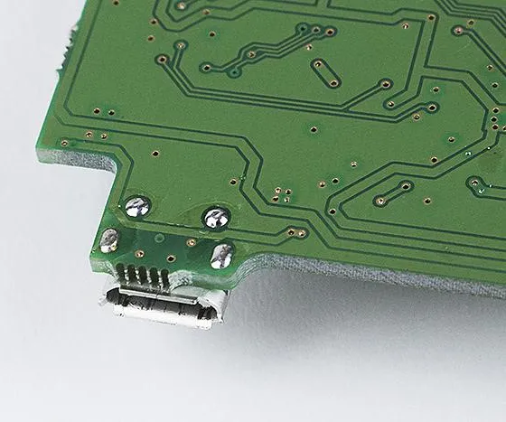 Крепление порта micro-USB в ФР «АТОЛ 1Ф»