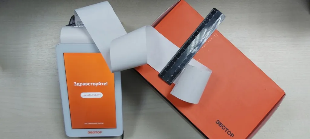 какой ширины кужна лента для Эвотор