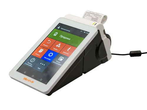 POS-система «Эвотор» подходит для автоматизации небольших розничных точек, как и MultiPOS x9