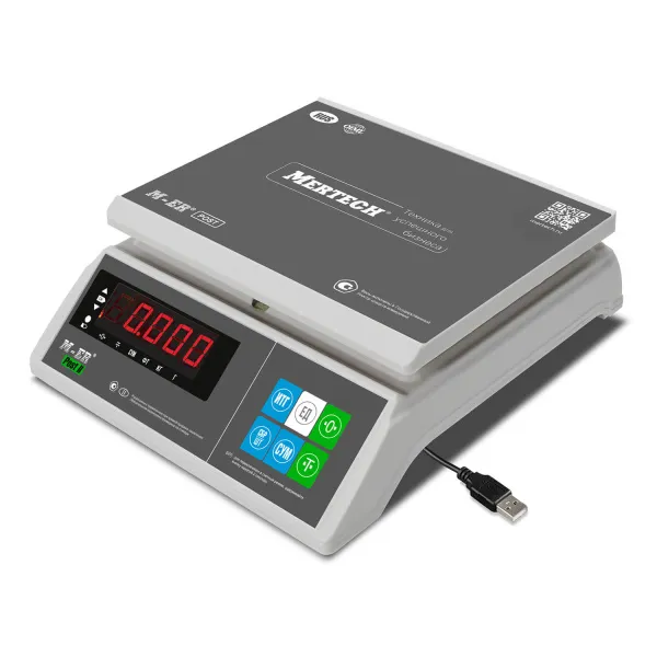 Весы порционные M-ER 326AFU -3.01 LED с USB