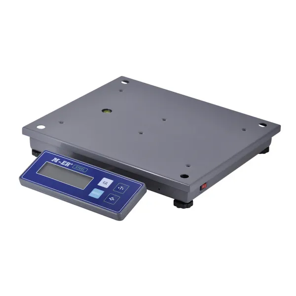 фасовочные настольные весы m-er 224 af-32.5 steel lcd usb