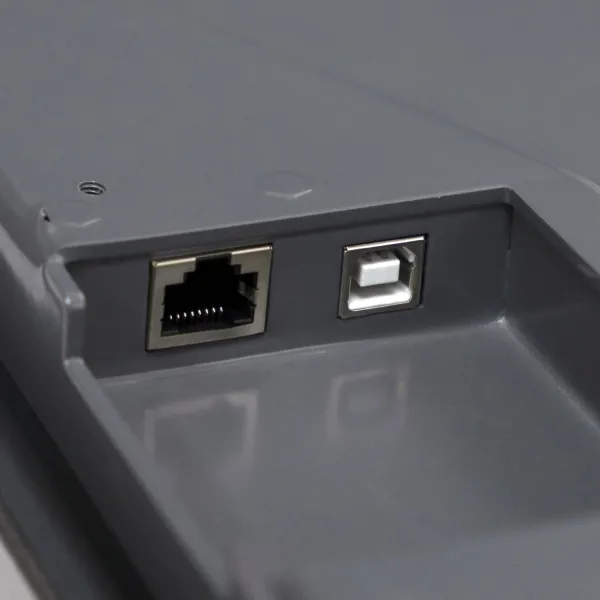фасовочные настольные весы m-er 224 afu-15.2 steel lcd usb