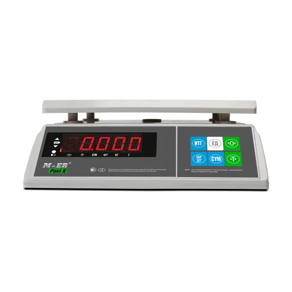 весы порционные m-er 326afu -3.01 led с usb