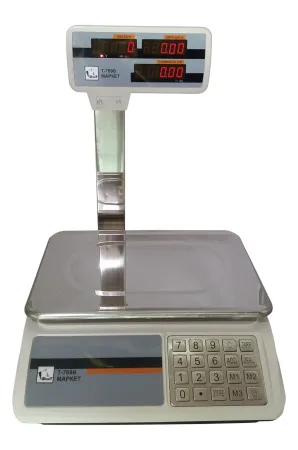 весы торговые форт-т 769d (15; 2) маркет, led