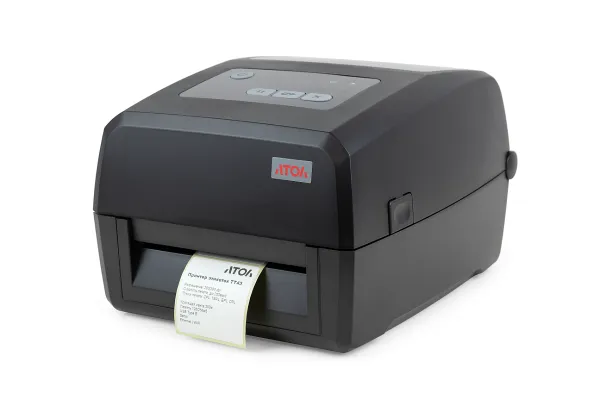 Принтер этикеток АТОЛ ТТ43 (термо-трансфер, 300 dpi, USB, RS-232, Ethernet) (60106)