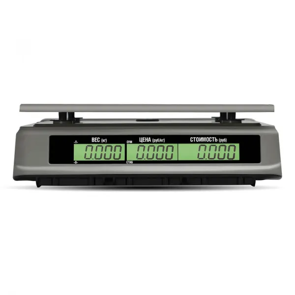 весы торговые m-er 328ac-6.1 lcd touch-m/ rs232,usb