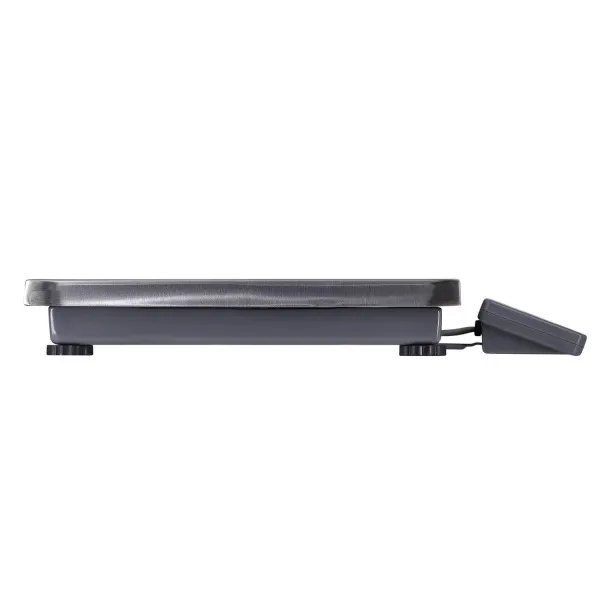 фасовочные настольные весы m-er 224 f-32.5 steel lcd usb без акб