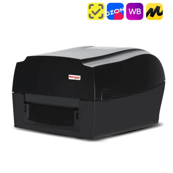Принтер этикеток MPRINT TLP300 TERRA NOVA (термо трансферный, 300dpi, USB, RS232, Ethernet) черный