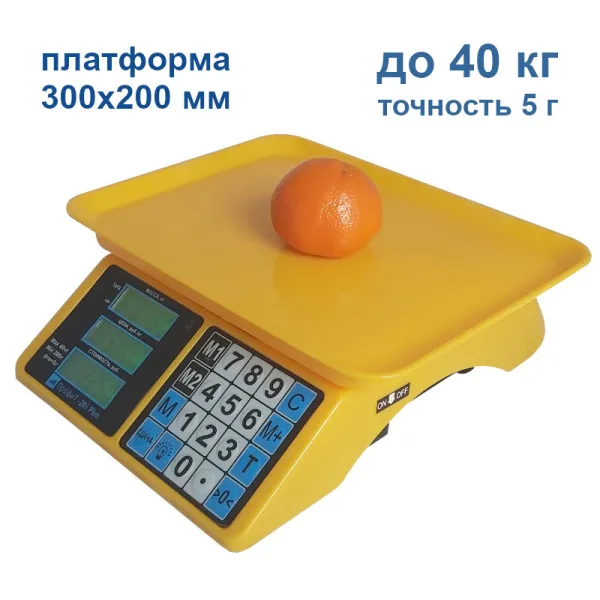Весы бытовые Профит 206+ (40кг/5г) LCD