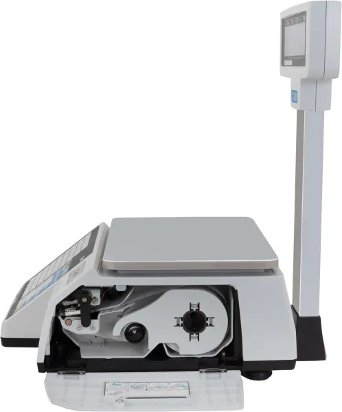 весы с печатью этикетки cas cl-3000-06р