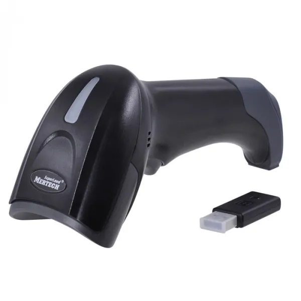 сканер штрих-кода беспроводной mertech cl-2310 hr p2d superlead, usb (черный) с подставкой