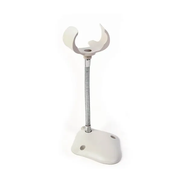 пластиковая подставка для сканеров mertech 600/610, 2200/2210, 2300/2310, гибкая (sense) white