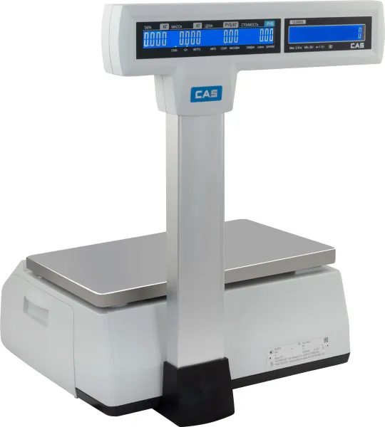 весы с печатью этикетки cas cl-5000j -6ip ethernet
