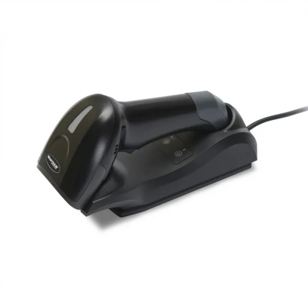 Сканер штрих-кода беспроводной MERTECH CL-2310 HR P2D SUPERLEAD, USB (черный) с подставкой