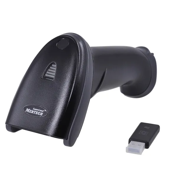 сканер штрих-кода беспроводной mertech cl-2210 ble dongle p2d usb, черный с подставкой
