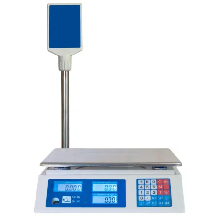 весы торговые форт-т 918в (15.2) lcd оптима