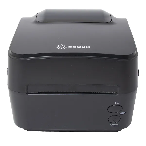 принтер этикеток sewoo lk-b24 (термо-трансфер, 203dpi, usb, rs232, ethernet) черный (126207)