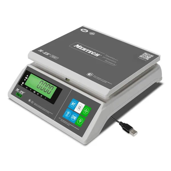 Весы порционные M-ER 326AFU -3.01 LCD с USB