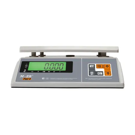весы порционные m-er 326afu -32.1 lcd c rs232