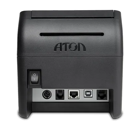 фискальный регистратор атол 27ф (фн36) rs+usb+ethernet (5.0) черный (52601)