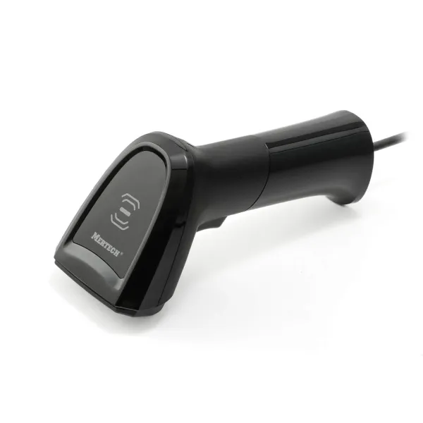 Проводной сканер штрих-кода MERTECH NS031 Ai 2Core P2D USB, USB эмуляция RS232 черный