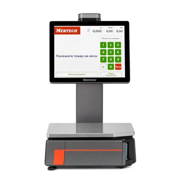 весы с печатью этикеток m-er 727 pm-32.5 (vision-ai 15", usb, ethernet, wi-fi)