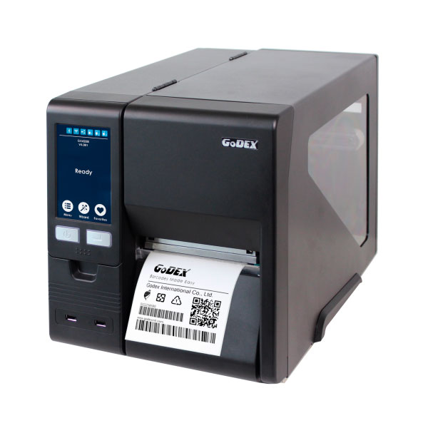 Принтер этикеток GODEX GX4300i (термо-трансфер, SU + Ethernet + USB Host) (011-X3i012-000)