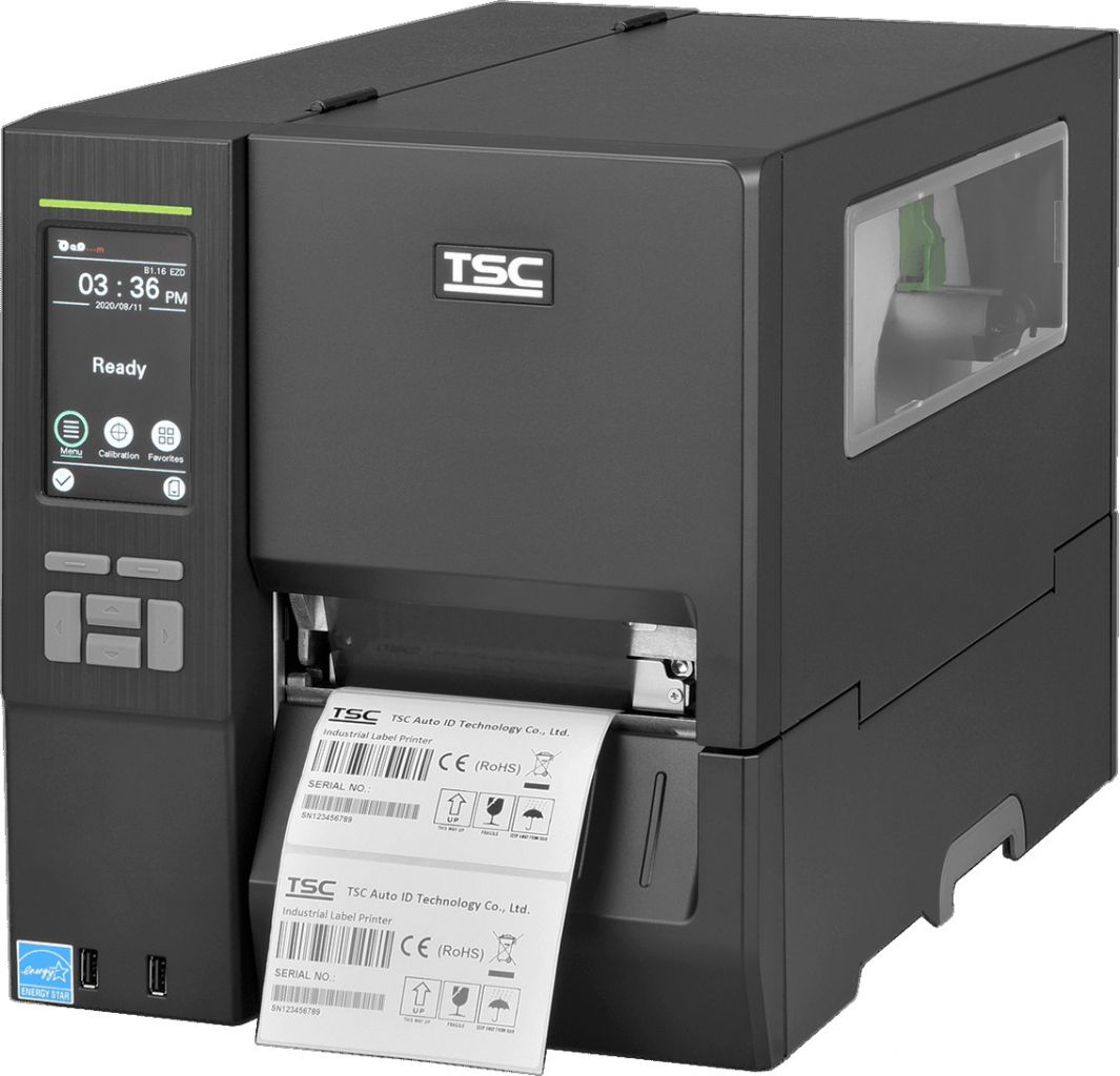 Принтер этикеток TSC MH341T (термо-трансфер, 300dpi, RS, USB, Ethernet )