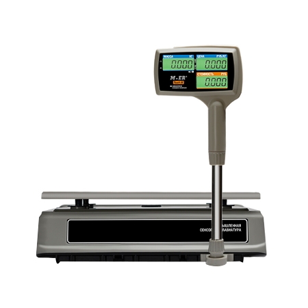весы торговые m-er 328ac px-15.2 lcd touch-m