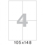 Этикетки офисные 105х148,5х100