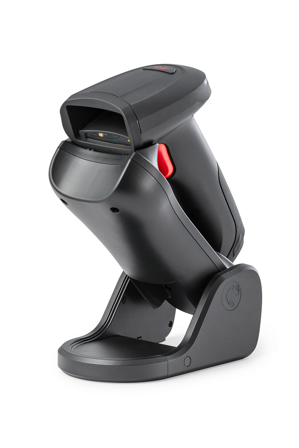 Сканер штрих-кода беспроводной АТОЛ SB5100 BT (2D, USB, c подставкой) (черный) (60600)