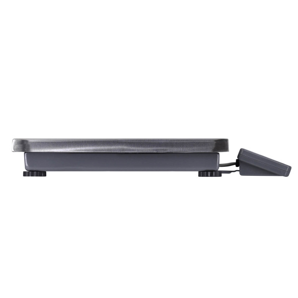 фасовочные настольные весы m-er 224 f-32.5 steel lcd usb без акб