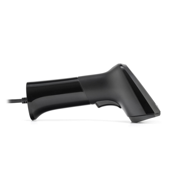 проводной сканер штрих-кода mertech ns031 ai 2core p2d usb, usb эмуляция rs232 черный