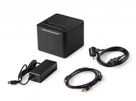 фискальный регистратор "атол 22 v2 ф", без фн. usb. rs-232. ethernet. 5.0 (черный) (55081)