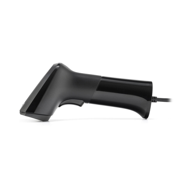 проводной сканер штрих-кода mertech ns031 ai 2core p2d usb, usb эмуляция rs232 черный